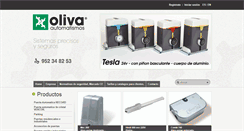 Desktop Screenshot of olivaautomatismos.com